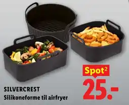 Lidl Silvercrest Silikoneforme til airfryer tilbud