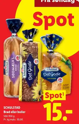 Lidl Schulstad Brød eller boller tilbud
