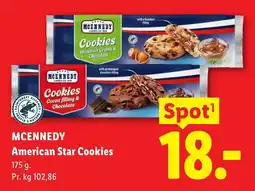 Lidl Mcennedy American Star Cookies tilbud