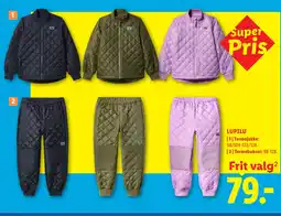 Lidl Lupilu Termojakke og Termobukser tilbud