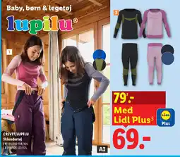 Lidl Lupilu skiundertøj tilbud