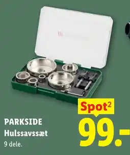 Lidl Parkside Hulssavssæt tilbud