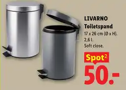 Lidl Livarno Toiletpand tilbud