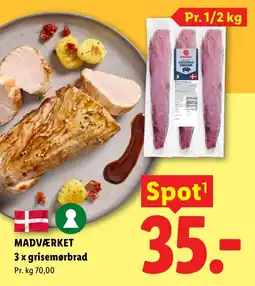 Lidl Madværket grisemørbrad tilbud
