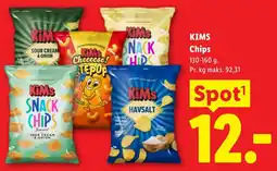 Lidl Kims Chips tilbud
