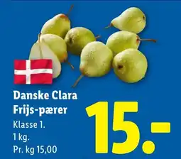 Lidl Clara Frijs-pærer tilbud