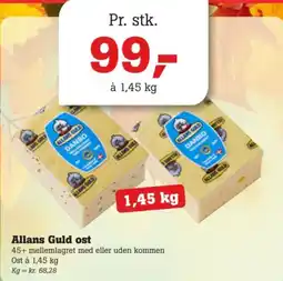 Poetzsch Padborg Allans Guld ost tilbud