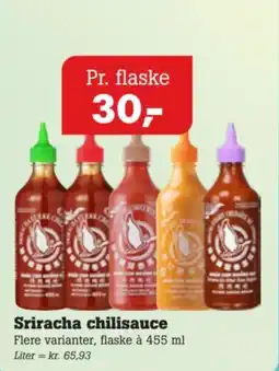 Poetzsch Padborg Sriracha chilisauce tilbud