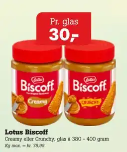 Poetzsch Padborg Lotus Biscoff tilbud