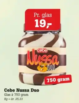 Poetzsch Padborg Cebe Nussa Duo tilbud