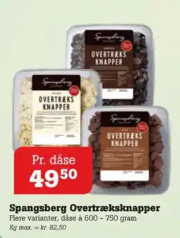 Poetzsch Padborg Spangsberg Overtreksknapper tilbud