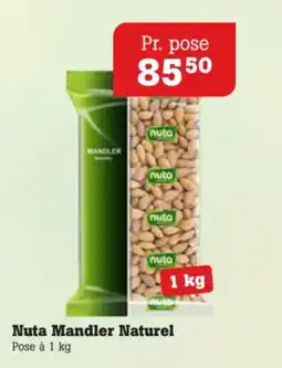 Poetzsch Padborg Nuta Mandler Naturel tilbud