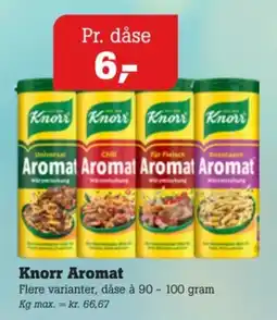 Poetzsch Padborg Knorr Aromat tilbud