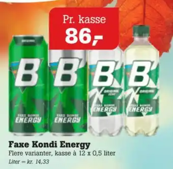 Faxe Kondi Energy