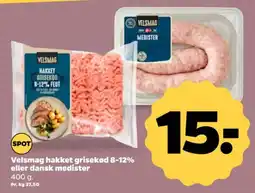 Netto Velsmag hakket grisekød tilbud