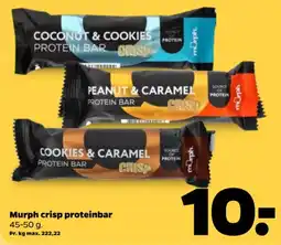 Netto Murph crisp proteinbar tilbud
