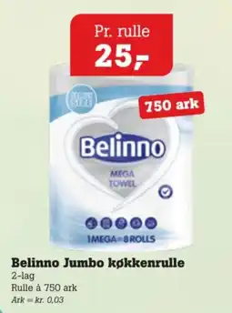 Poetzsch Padborg Belinno Jumbo køkkenrulle tilbud