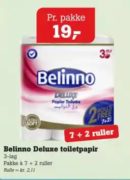 Poetzsch Padborg Belinno Deluxe toiletpapir tilbud