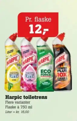 Poetzsch Padborg Harpic toiletrens tilbud