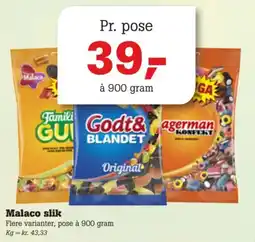 Poetzsch Padborg Malaco slik tilbud