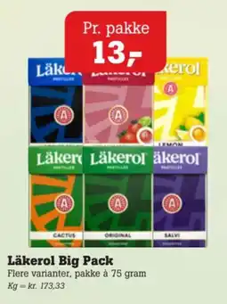 Poetzsch Padborg Läkerol Big Pack tilbud