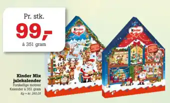 Kinder Mix julekalender