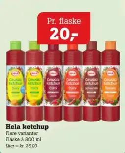 Poetzsch Padborg Hela ketchup tilbud
