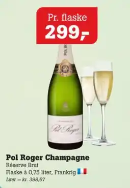 Poetzsch Padborg Pol Roger Champagne tilbud