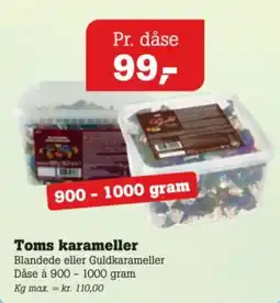Poetzsch Padborg Toms karameller tilbud
