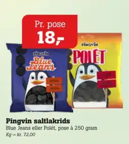 Poetzsch Padborg Pingvin saltlakrids tilbud