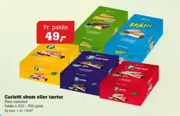 Poetzsch Padborg Carletti skum eller tærter tilbud