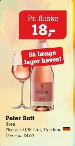 Poetzsch Padborg Peter Bott Rosé tilbud