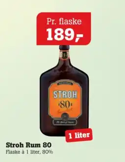 Poetzsch Padborg Stroh Rum 80 tilbud