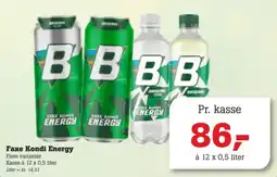 Poetzsch Padborg Faxe Kondi Energy tilbud