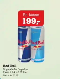 Poetzsch Padborg Red Bull Original eller Sugarfree tilbud