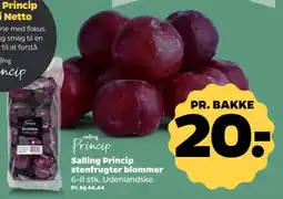 Netto Salling Princip stenfrugter blommer tilbud