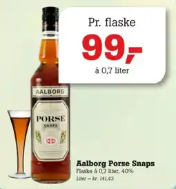Poetzsch Padborg Aalborg Porse Snaps tilbud