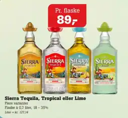 Poetzsch Padborg Sierra Tequila, Tropical eller Lime tilbud