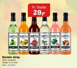 Poetzsch Padborg Barmix sirup tilbud
