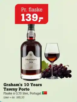 Poetzsch Padborg Graham's 10 Years Tawny Porto tilbud