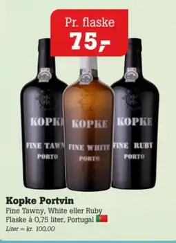 Poetzsch Padborg Kopke Portvin tilbud