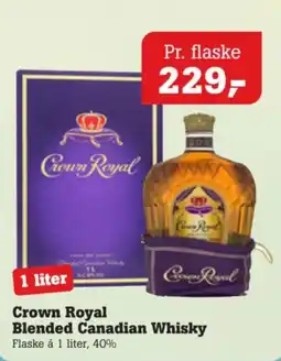 Poetzsch Padborg Crown Royal Blended Canadian Whisky tilbud