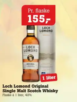 Poetzsch Padborg Loch Lomond Original Single Malt Scotch Whisky tilbud