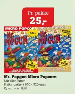 Poetzsch Padborg Mr. Popgun Micro Popcorn tilbud