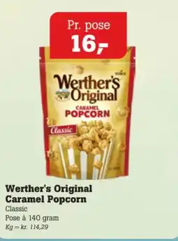 Poetzsch Padborg Werther's Original Caramel Popcorn Classic tilbud