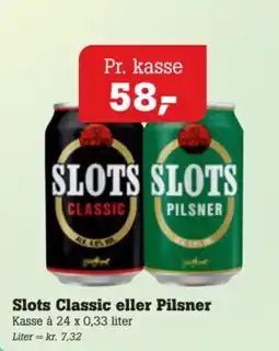 Poetzsch Padborg Slots Classic eller Pilsner tilbud