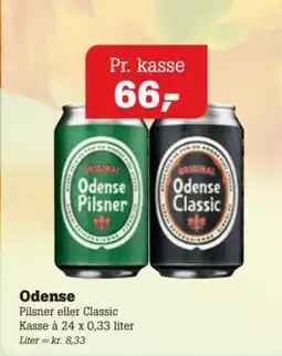 Poetzsch Padborg Odense Pilsner eller Classic tilbud
