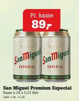 Poetzsch Padborg San Miguel Premium Especial tilbud