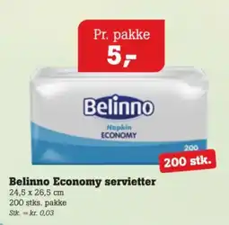 Poetzsch Padborg Belinno Economy servietter tilbud