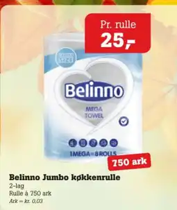 Poetzsch Padborg Belinno Jumbo køkkenrulle tilbud